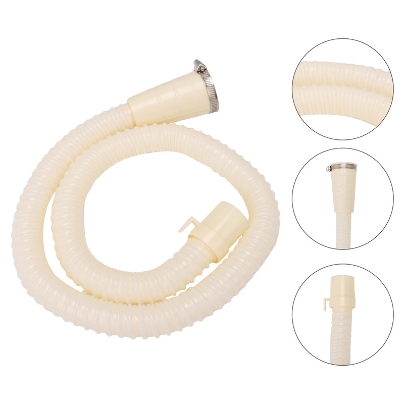 Doublelife 3.2 ft Washing Machine Drain Hose Extension Kit, PP