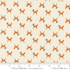 Moda Woodland Wonder by Gingiber 48394 11 Cloud Fox Trot COTTON