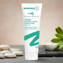 Crema Humectante Pra pies y manos Urea 60 Humectante, Hidratante, Recupera la suavidad y elastisidad de la piel, elimna resequedad Maytkare