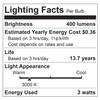 Sunlite LED G9 Base Bulbs, 3W (40W Equal), 400 Lumen,