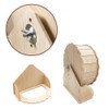 Trsnzul Hamster Wheel 1 Piece Wooden Exercise Wheel for Hamster