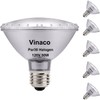 Vinaco PAR30 Short Neck 50W, 6 Pack High Output PAR30