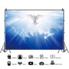 Leowefowa 5x3ft Jesus Christ Backdrop Vinyl Holy Light Beams Dove