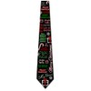 Three Rooker Christmas Ties Mens Festive Holiday Necktie Christmas Tie,