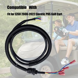 Pedal Box Wiring Harness,Fit for EZGO 2000-2022 Electric PDS Golf Cart,Replace for 6811 BP-6811 25879G05 25879-G05