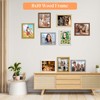 MOUDAMION 10x12 Wood Frame Brown, Natural Wooden 12x10in Picture Frames,