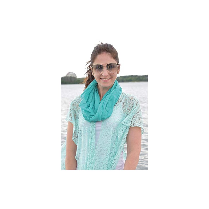 styleBREAKER 01016076 Light Plain Loop Scarf Silky Unisex -