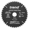 Trend Wood Circular Saw Blade, 190mm Diameter, 30mm Bore, 40