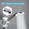 2 Pcs Shower Head Adapter, 135° Solid Brass Shower Elbow