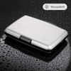 ÖGON -DESIGNS- Aluminium Card Case, RFID Protection Against Fraud and