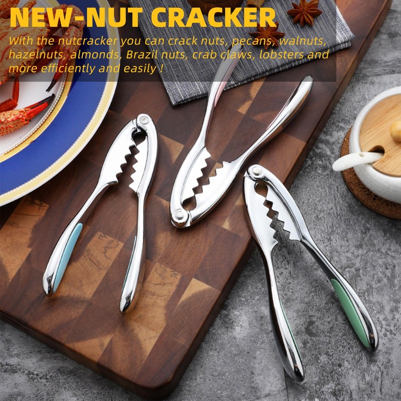 Tuofang Nutcracker Walnuts, Nutcracker, High-Quality Stainless Steel Nutcracker, Suitable for