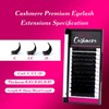 Cashmere Eyelash Extensions 0.05 J Curl 8-16mm Premium Lash Extensions,