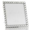10 x 10 cm, silver metal frame - clear brilliance