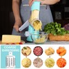 Cambom Rotary Cheese Grater Hand Crank Cheese Shredder for Fresh