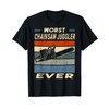 Worst Chainsaw Juggler Ever Sawyer Logger Wood Cutter T-Shirt