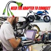 OTKEFDI Motorbike OBD Diagnostic Adapter,4Pin+6Pin+6Pin 3 in 1 Motorrad Motorcycle