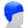 Waterproof Silicone Swimming Cap with Ear Protection 3D Strong Elasticity