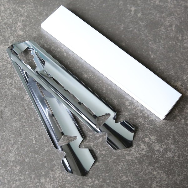 kela Tura Set of 2 Sugar Tongs - The Two Piece Stainless Steel Set Is Perfect For The Winter Classic Fire Tongs Punch
