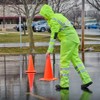 Women’s Safety Rain Pants, Class E, Waterproof High Visibility Rain