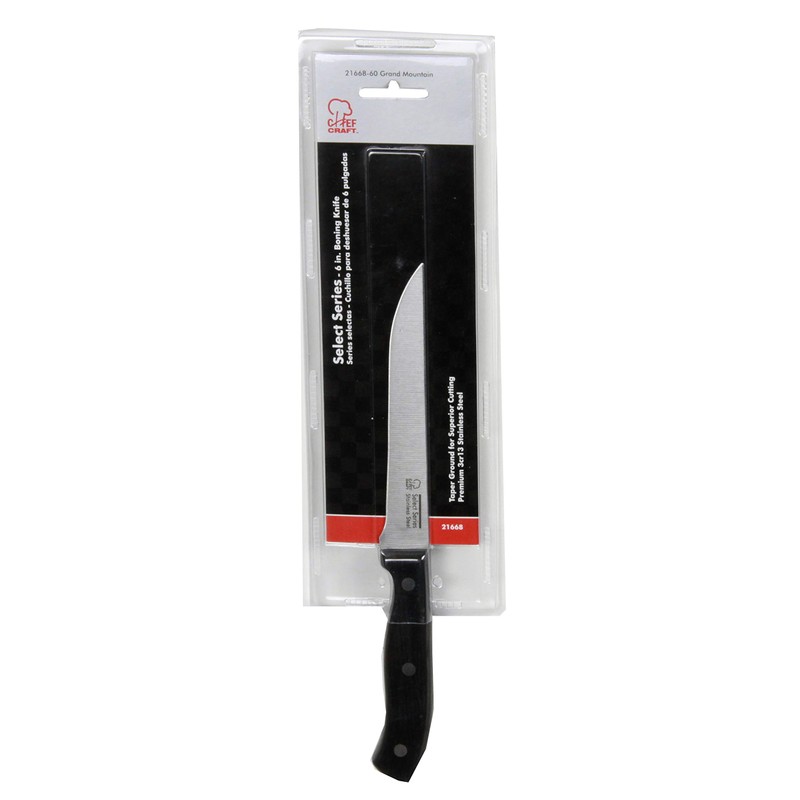 Chef Craft Select Boning Knife, 6 inch blade 11 inches