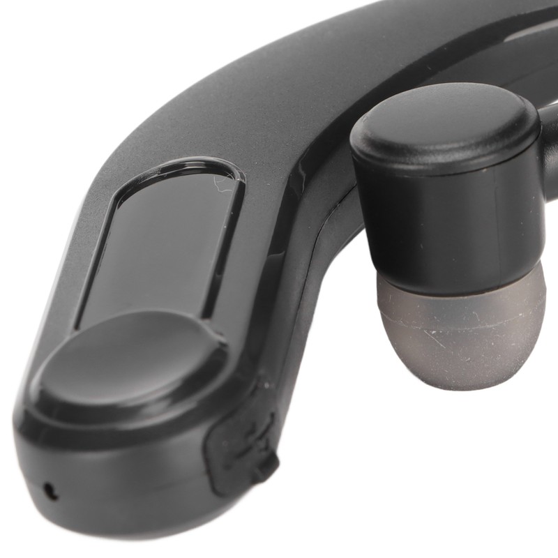 Wireless Headphones Noise Canceling Bluetooth Earpiece with Ear Hook for