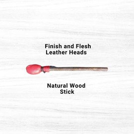 Shaman Native American Drumbeater/Stick (Red)