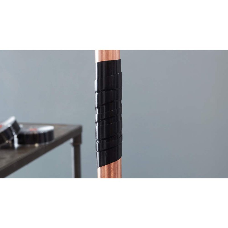 tesate-pu Self Fused Jersey Tape Black 25mmx3 m 4600bk3