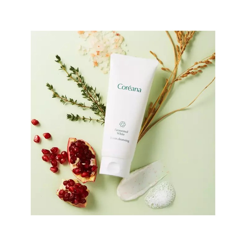 Koreana 발효 화이트 폼 클렌징 150ml Fermented White Foam Cleansing