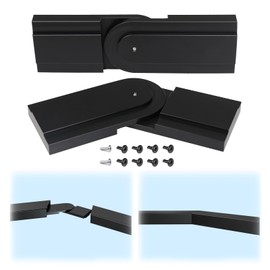 Muzata HL12 LED Handrail Accessories - 2Pack Level Pivot Connector High Strength POM Handrail Fittings, HA38