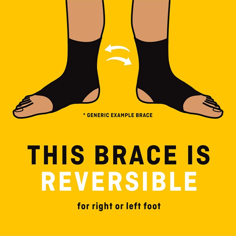 ACE Sport Basics Ankle Support 101020, Adjustable, Works on Either