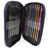 22-Piece Crochet Hook Set – Yarn Knitting Needles and Sewing