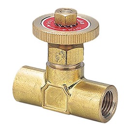 Flowbar Brass Double Female Needle Valve MVFW-02S 1/4
