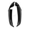 Unbranded Glossy Black ABS Radiator Side Cover Fairing Cowl Panel