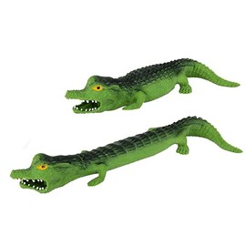 Set of 2 Sand Filled Alligator Crocodile - Moldable Sensory, Stress, Squeeze Fidget Toy ADHD Special Needs Soothing Croc
