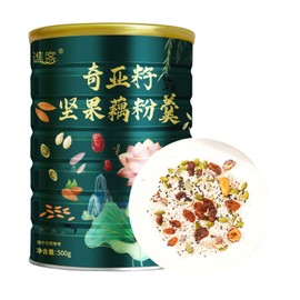 Phuumy 500g Chia Seeds & Nuts Lotus Root Soup,Made With Lotus Root Powder And Osmanthus, Thickened With Corn Starch Powder