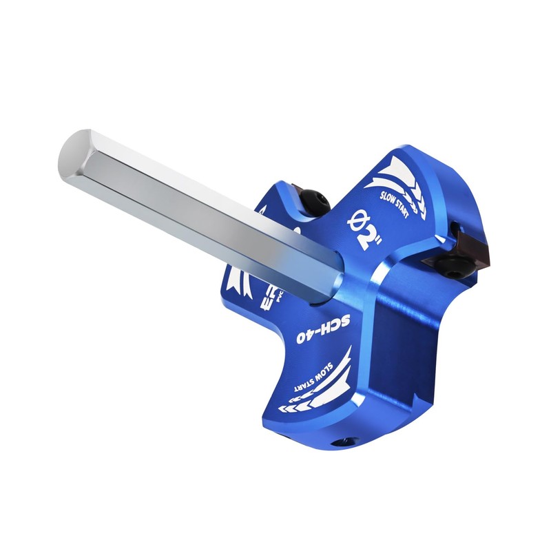 ERAYCO 2 Inch Triple Blade PVC Pipe Reamer, Plastic Pipe
