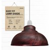 LEDSone Industrial Ceiling Pendant Light Shades, Retro Vintage Style Curvy
