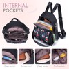 BAGZY Women's Backpack Handbags 2 in 1 Small Backpack Bag