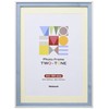 Nakabayashi F-TMS-411-B Two-Tone Photo Frame, A4/B5 Blue