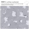 Baby Sleeping Bag 2 Pack Cotton Long Sleeves Wearable Blanket