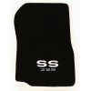 AFM NEW! 1968-1972 CHEVELLE Floor Mats Black Carpet Embroidered Silver