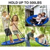 RedSwing 43" Flying Saucer Swing for Kids Outdoor, Large Round