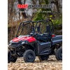Front Fender Flares for Honda Pioneer 700-2 700-4 14-21, Combined