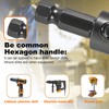 Hole Saw Arbor for 14mm-30mm Hole Saws, Compatible with Starrett,
