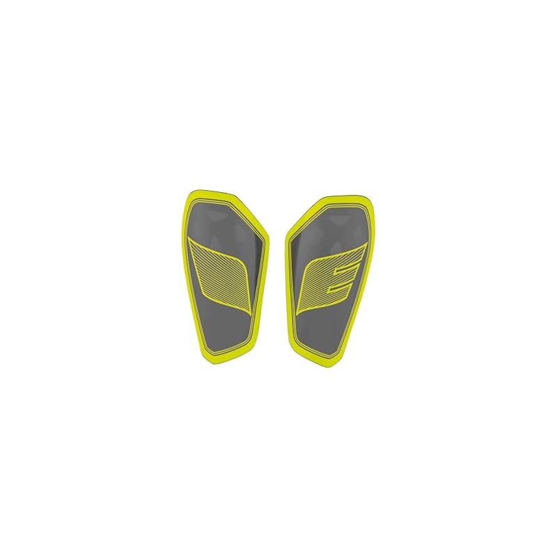 Erima Unisex Youth Flex Guard Shin Pads (7212402), Lime/Black, XS