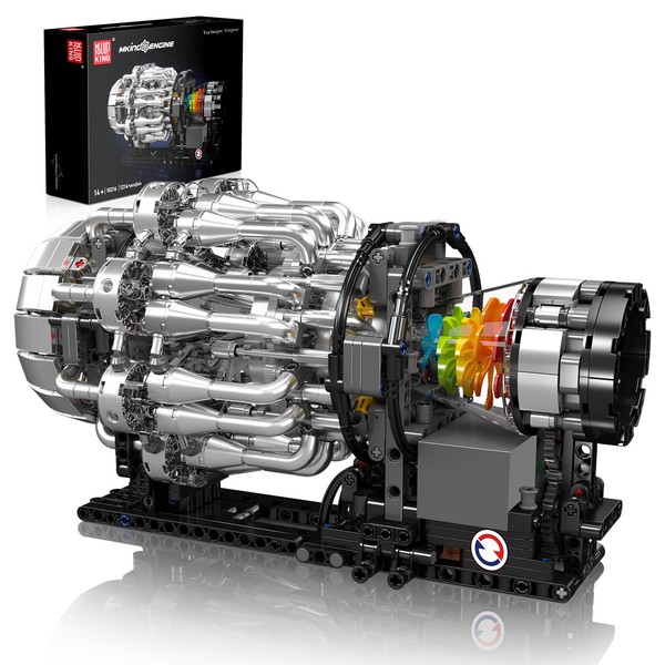 Mould King 10216 Engine Kits That Runs, Build Your Own