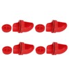 4 Sets DIY Chicken Feeder Rain Proof Poultry Feeder Port