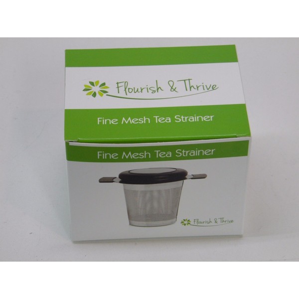 Flourish & Thrive Fine Mesh Tea Strainer loose leaf tea