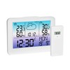 TFA Dostmann Funk Wetterstation mit Außensensor Meteo Sky, 35.1175, bunte