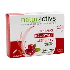 NATURACTIVE URISANOL 36mg 30 TABLETS